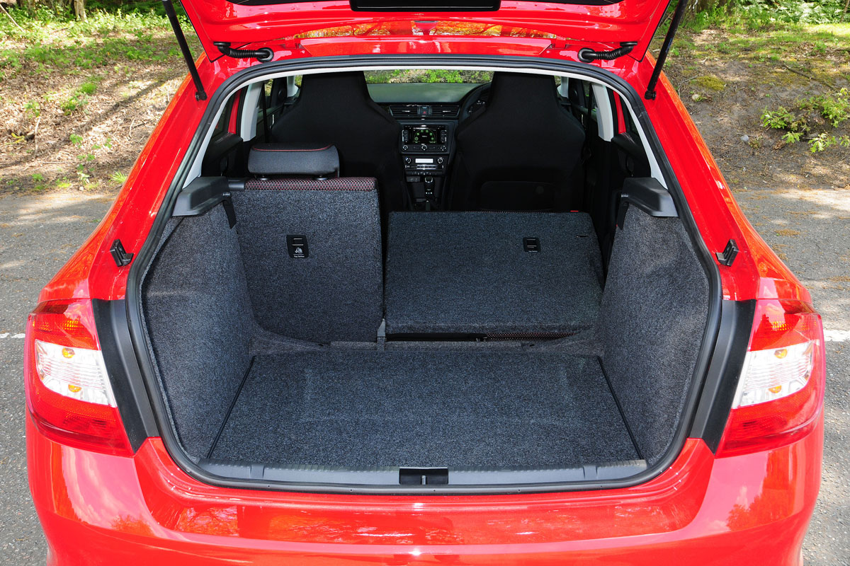 Skoda Rapid Sport bootspace