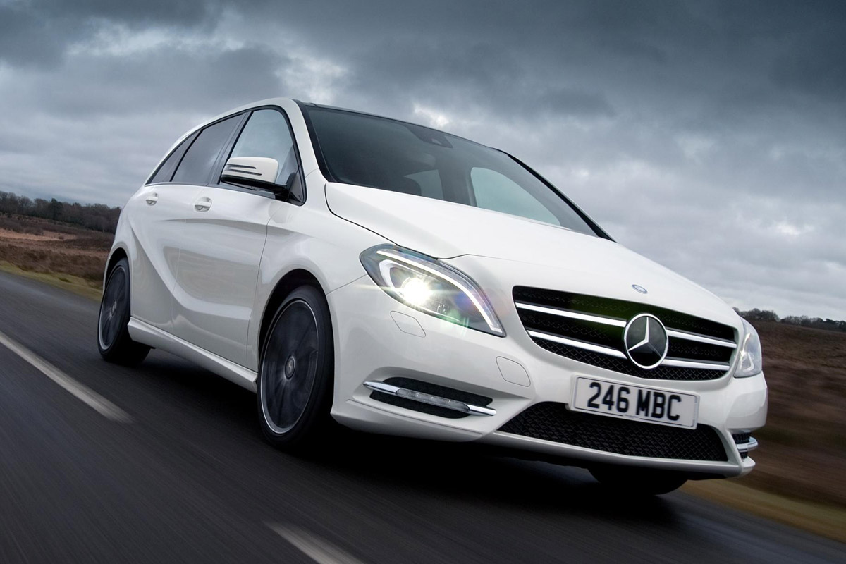 Mercedes B-Class front