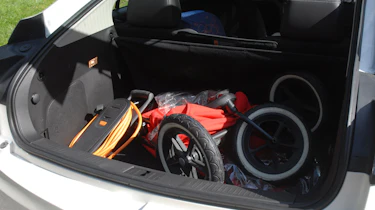Vauxhall Ampera boot