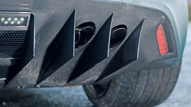 Aston Martin One-77 exhaust detail