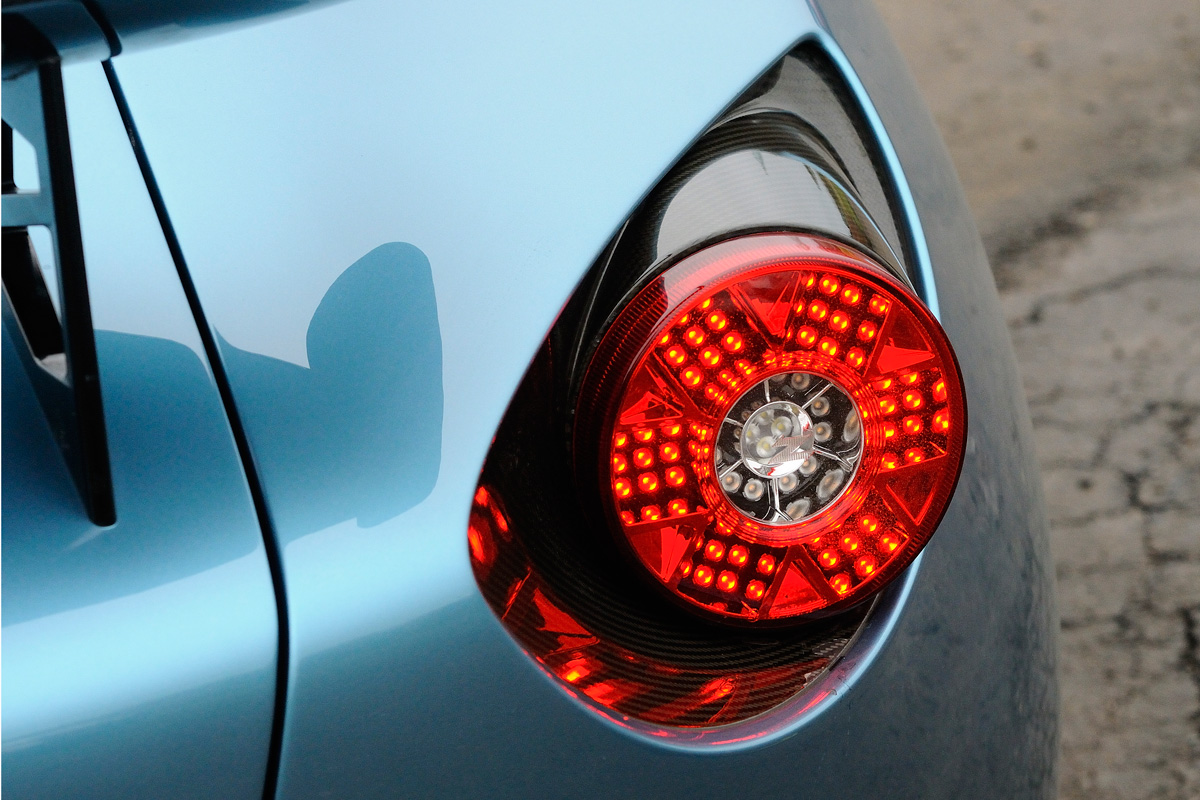 Aston Martin V12 Zagato light detail