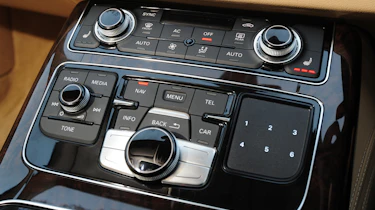 Audi A8 L interior detail