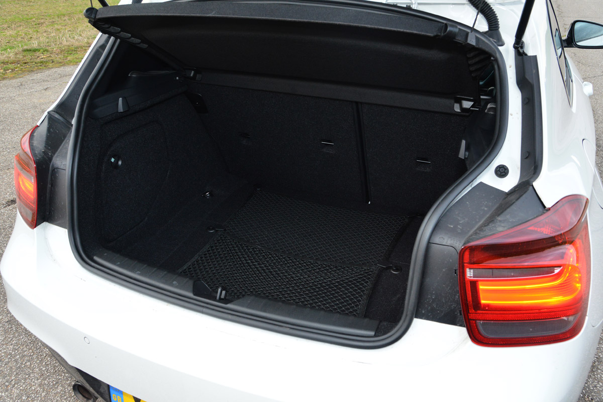 BMW M135i boot