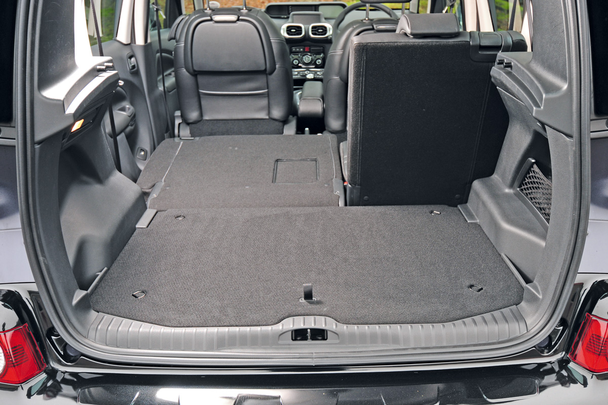 Citroen C3 Picasso boot