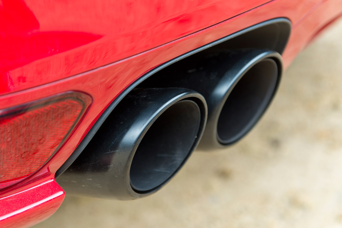 Porsche Cayenne GTS exhaust