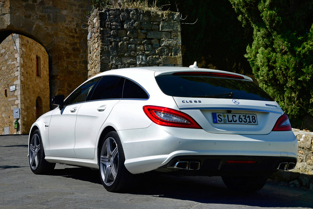 Mercedes CLS 63 AMG rear static