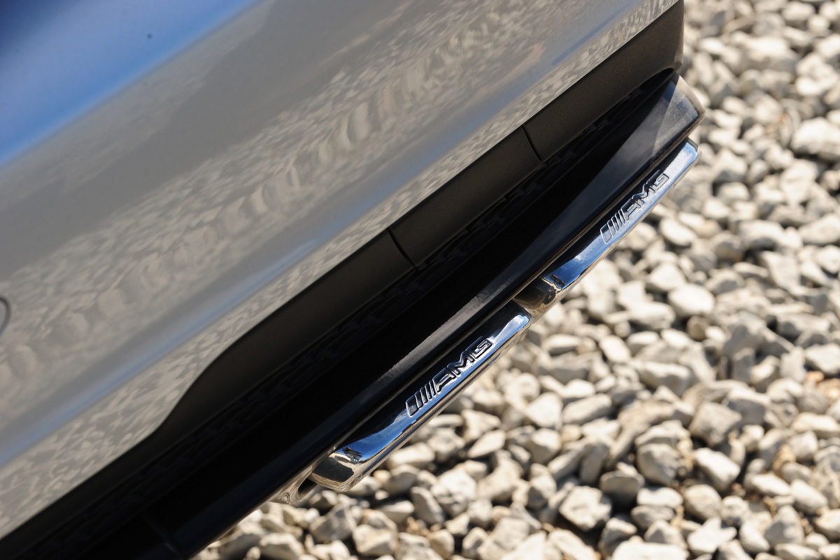 Mercedes E63 AMG exhaust