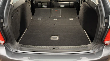 Volkswagen Golf Estate rear seats folded