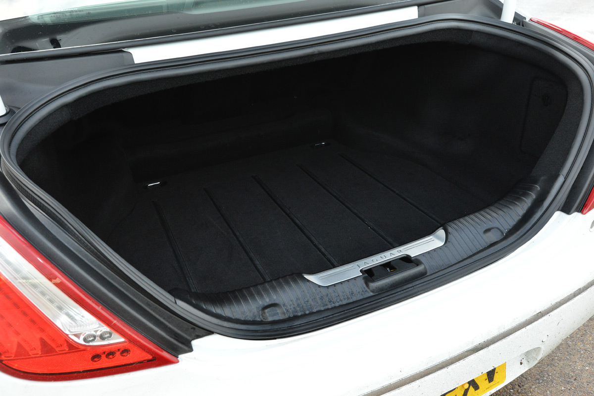 Jaguar XFR Speed Pack boot