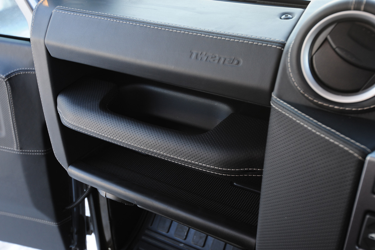 Twisted Defender interior detail