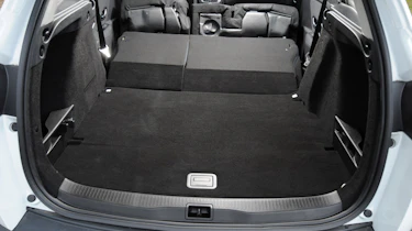 Renault Megane ST seats folded