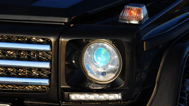 Mercedes G-Class headlight detail
