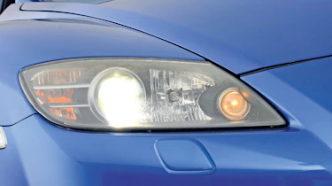 Mazda RX-8 headlight