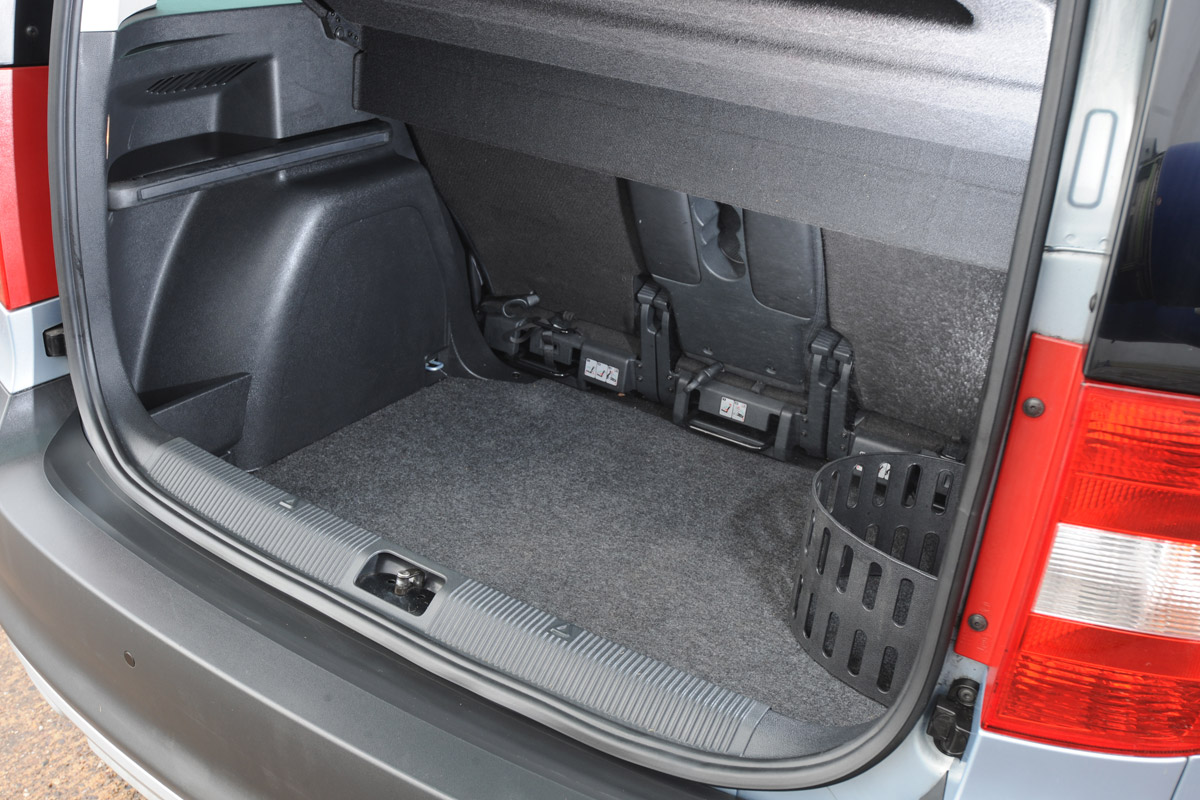 Skoda Yeti boot