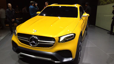 Mercedes GLC Coupe concept - front show pic