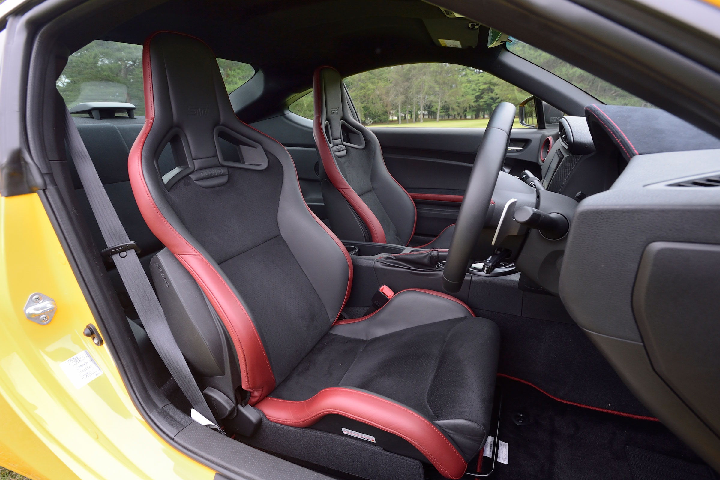 BRZ tS interior