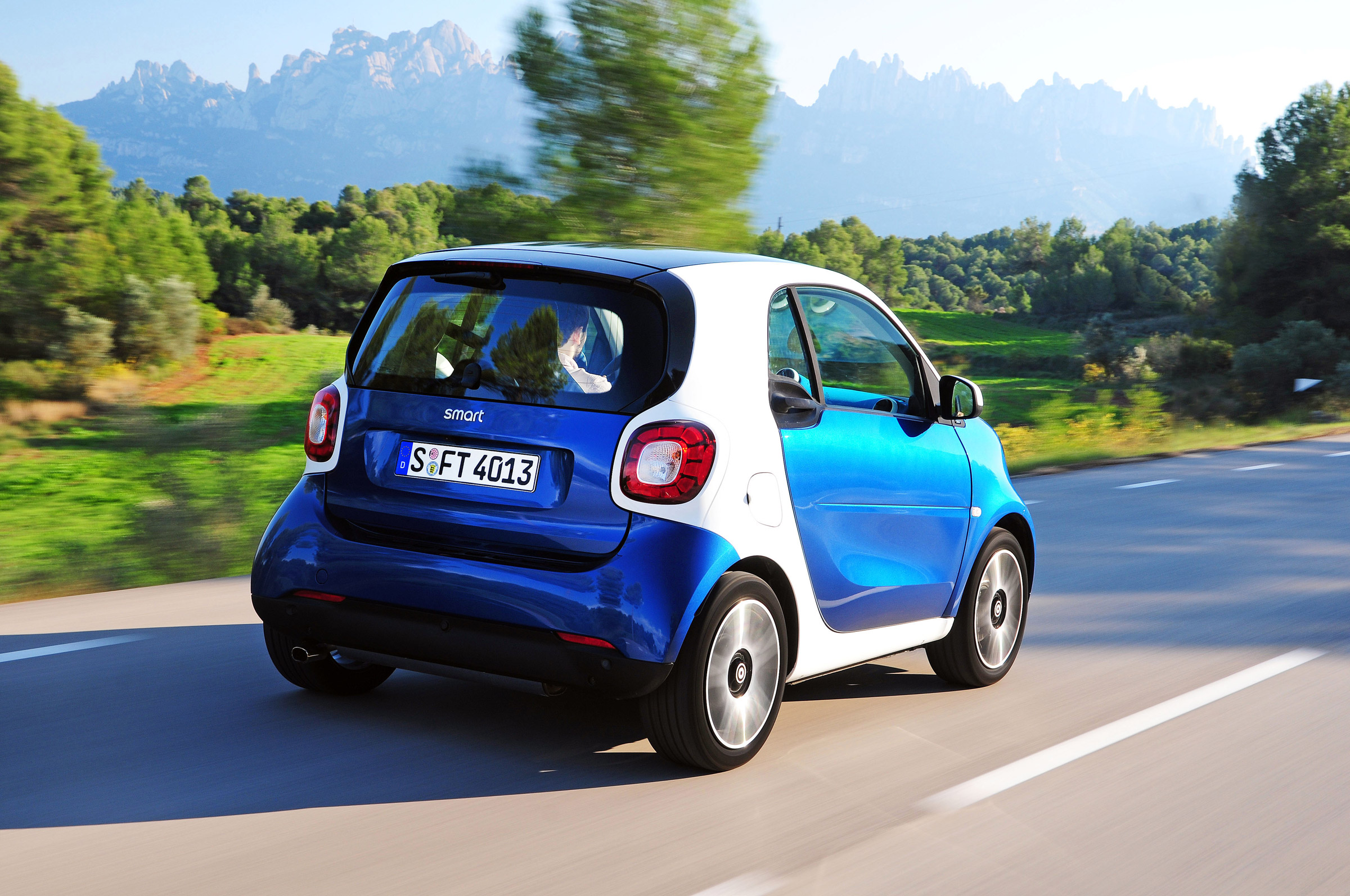 Smart ForTwo 2014 rear