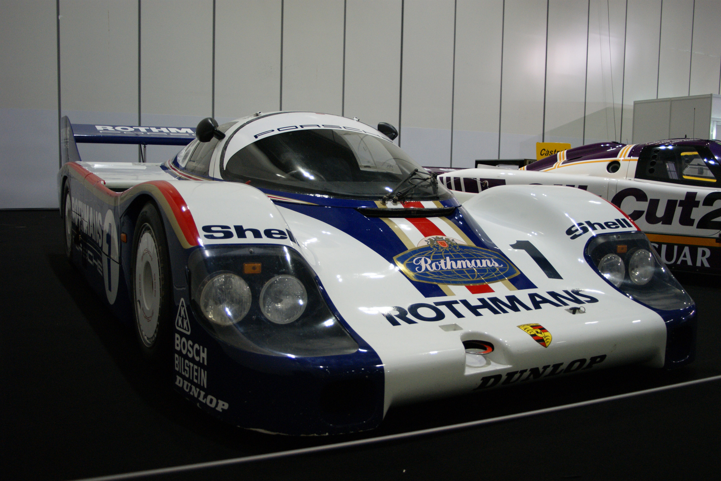 Porsche 956 at the London Classic Car Show