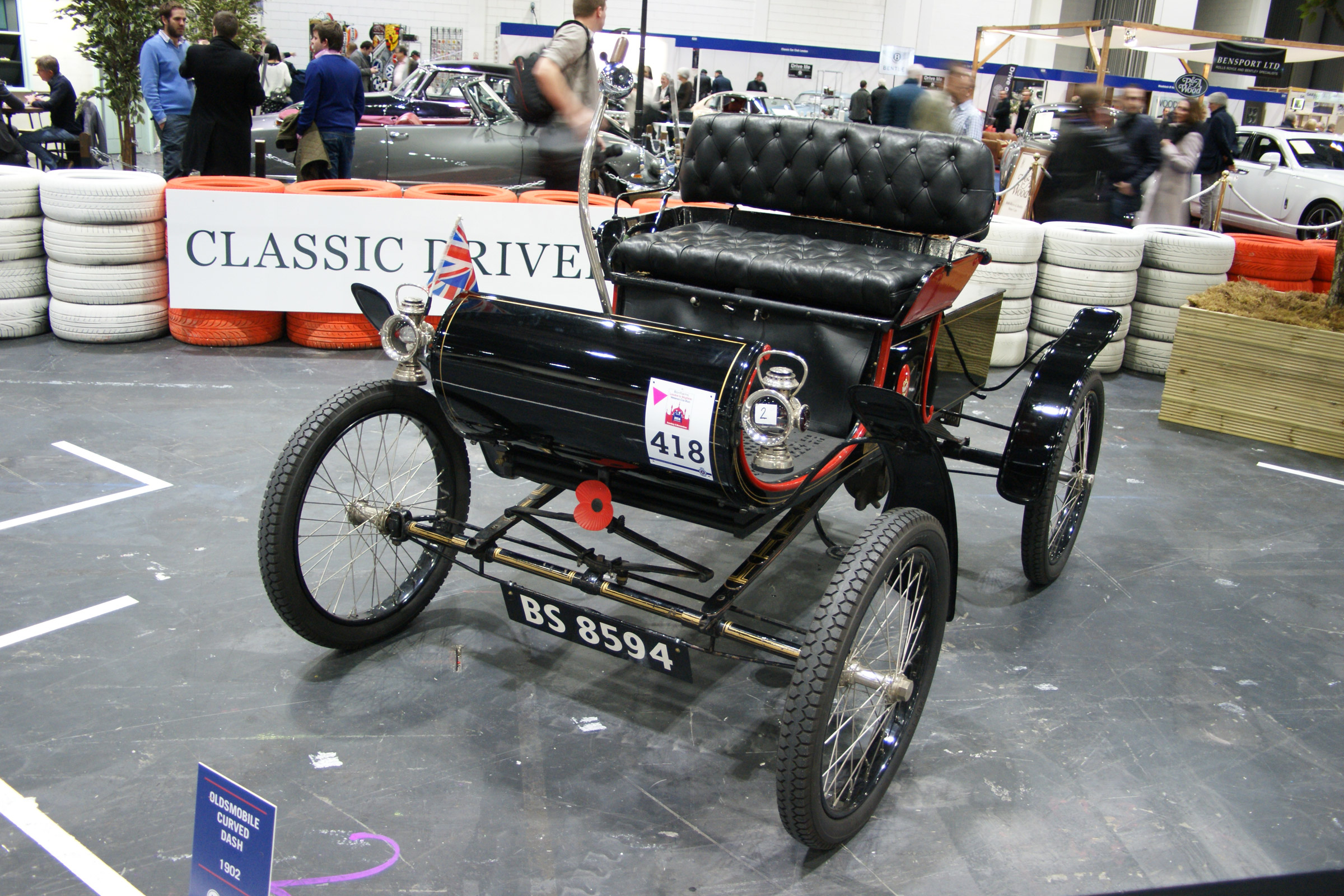 Oldsmobile Curved Dash at the London Classic Car Show