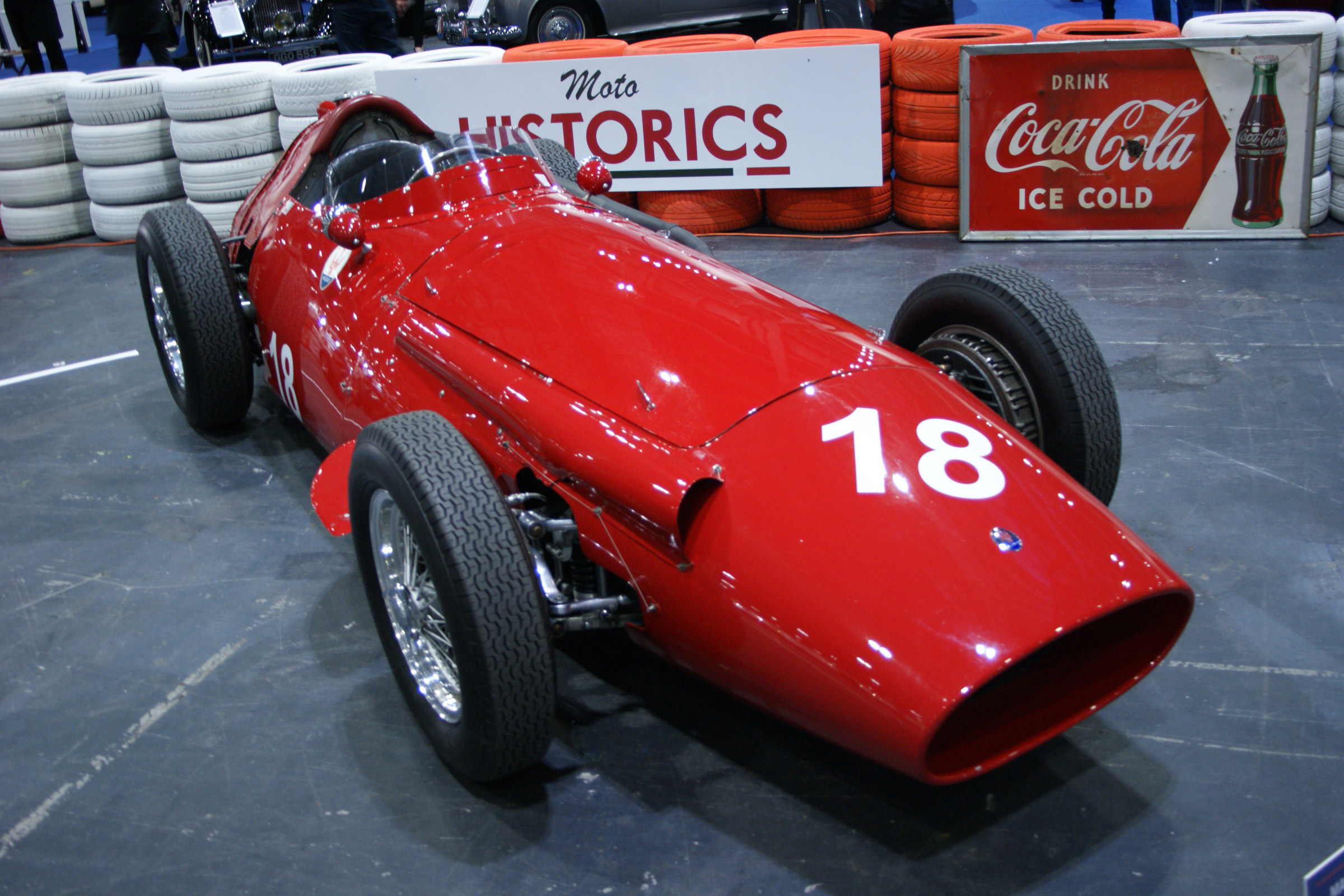 Maserati 250F at the London Classic Car Show