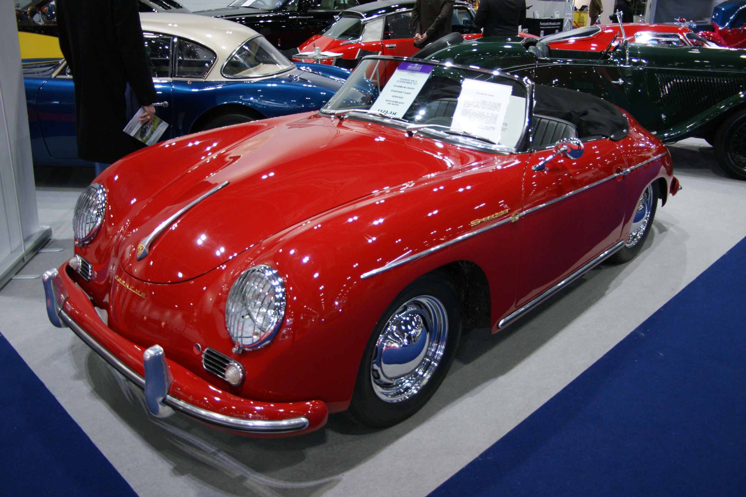 Porsche 356 at the London Classic Car Show