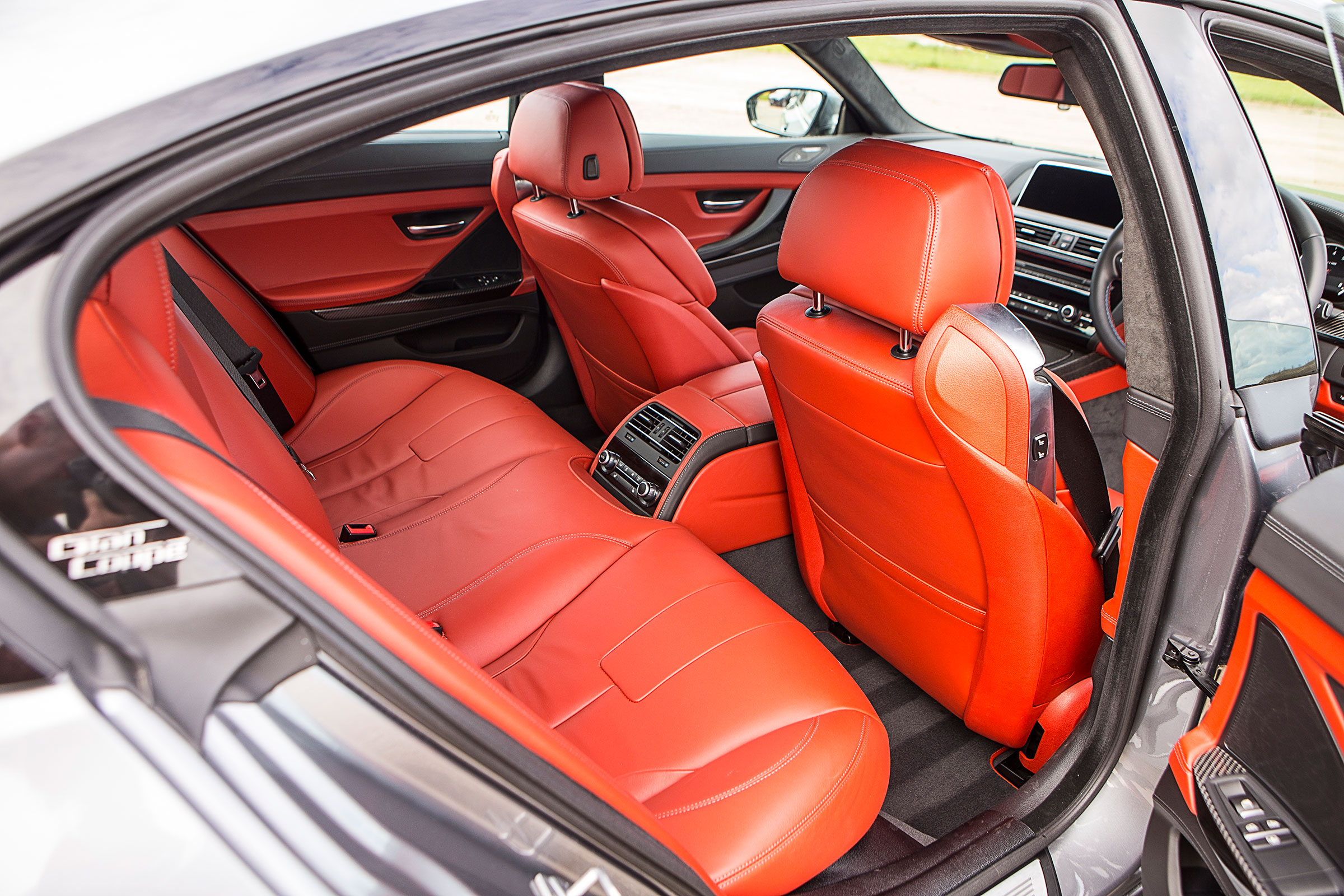 BMW M6 Gran Coupe - rear seats
