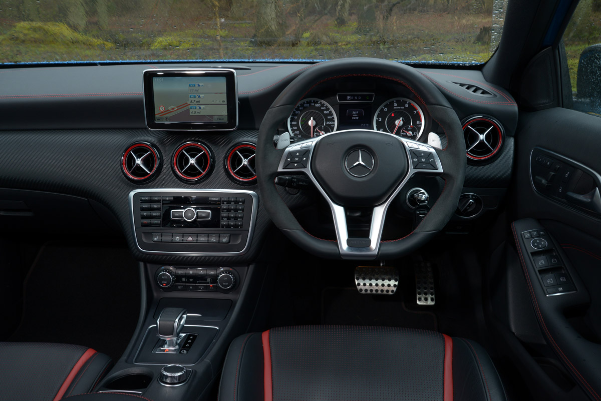 Mercedes A45 AMG 2014 interior