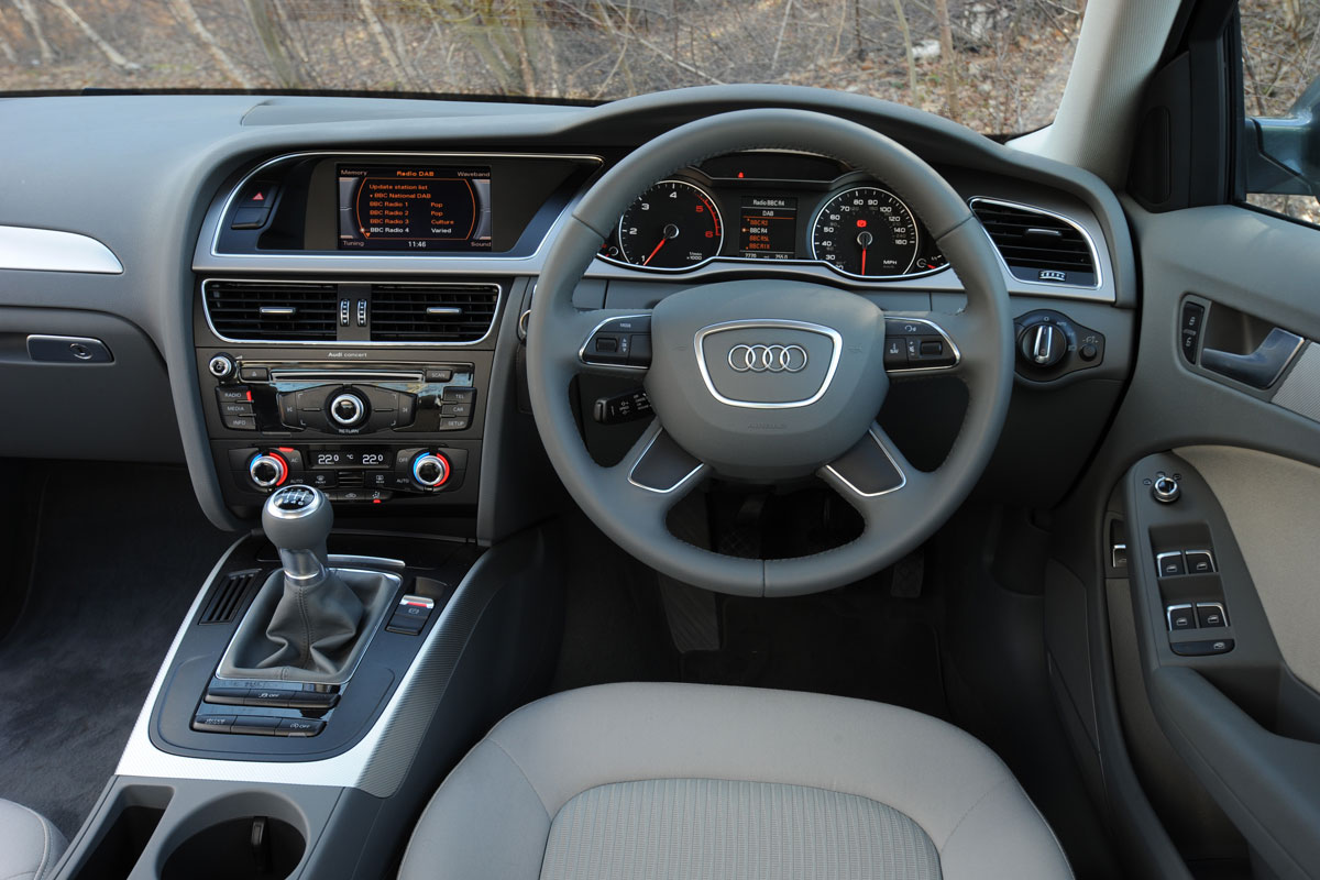 Audi A4 interior