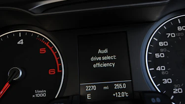 Audi A4 dials