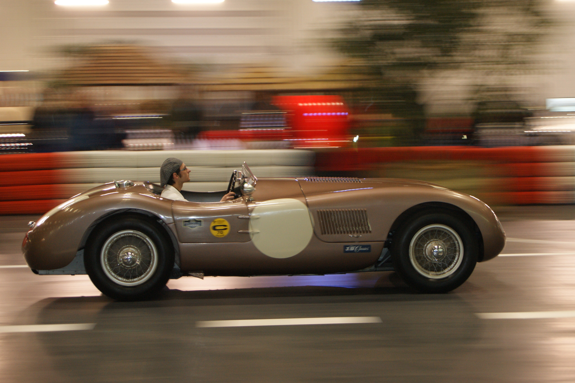Jaguar C-Type at the London Classic Car Show