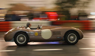 Jaguar C-Type at the London Classic Car Show