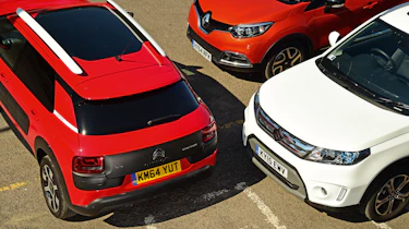 Suzuki Vitara vs Citroen C4 Cactus & Renault Captur
