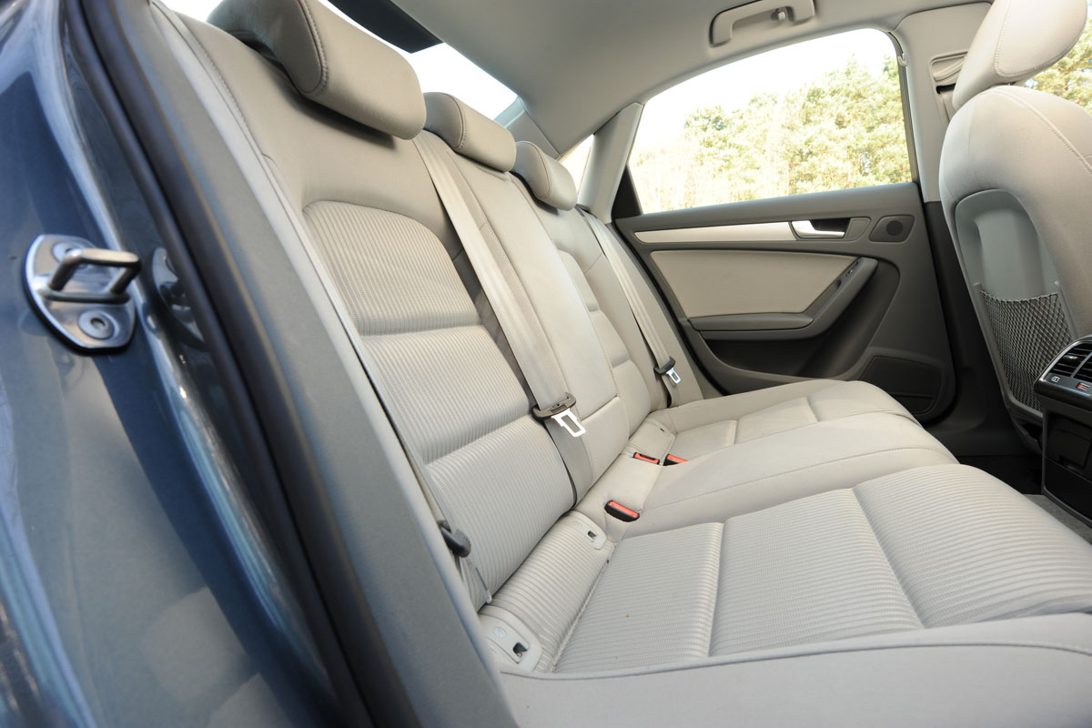 Audi A4 rear seats