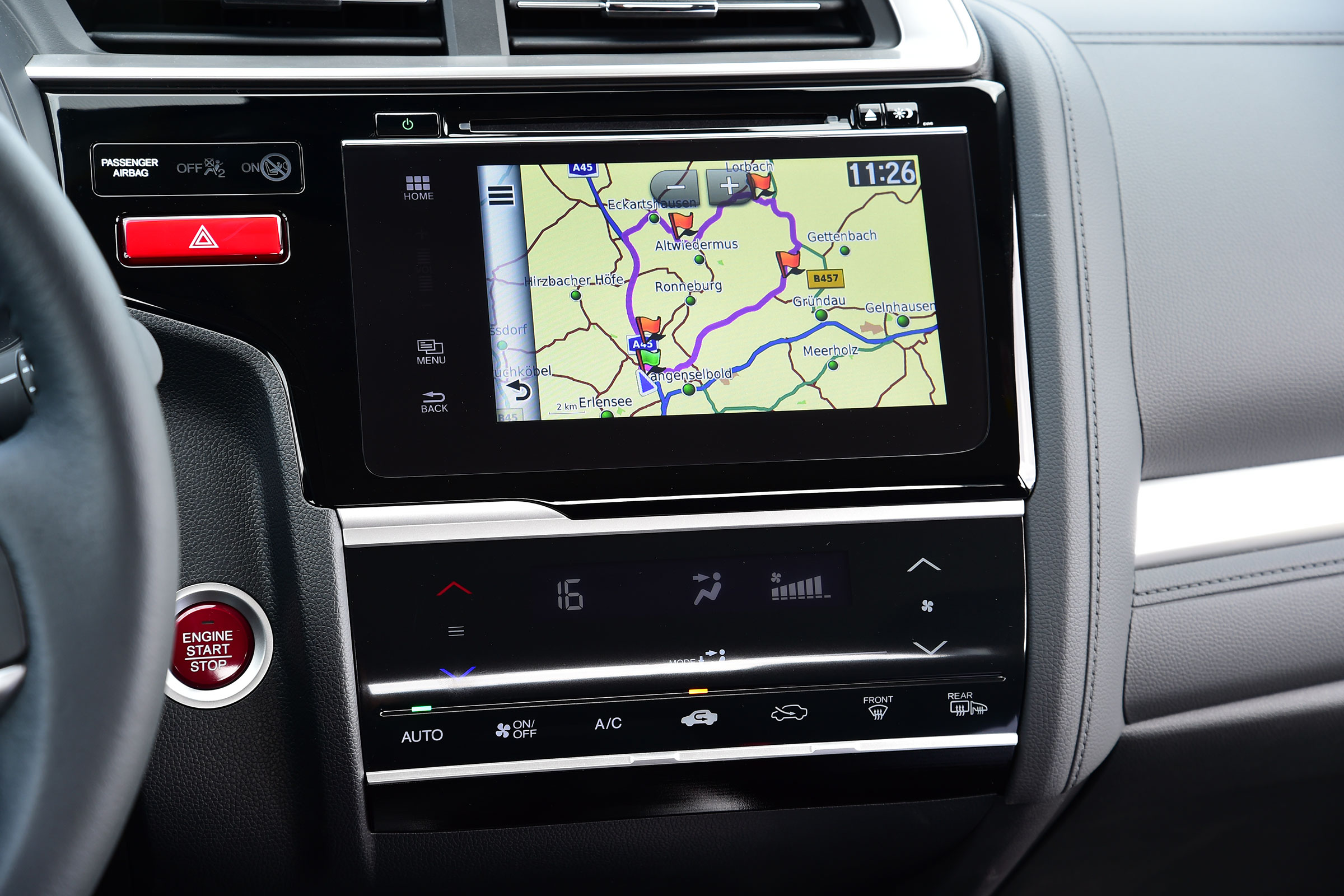 Honda Jazz - dashboard