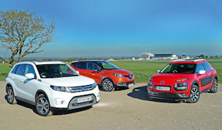 Suzuki Vitara vs Citroen C4 Cactus & Renault Captur