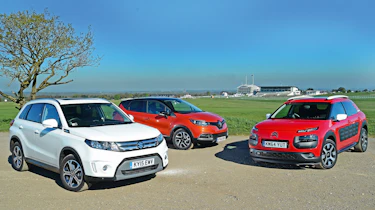Suzuki Vitara vs Citroen C4 Cactus & Renault Captur