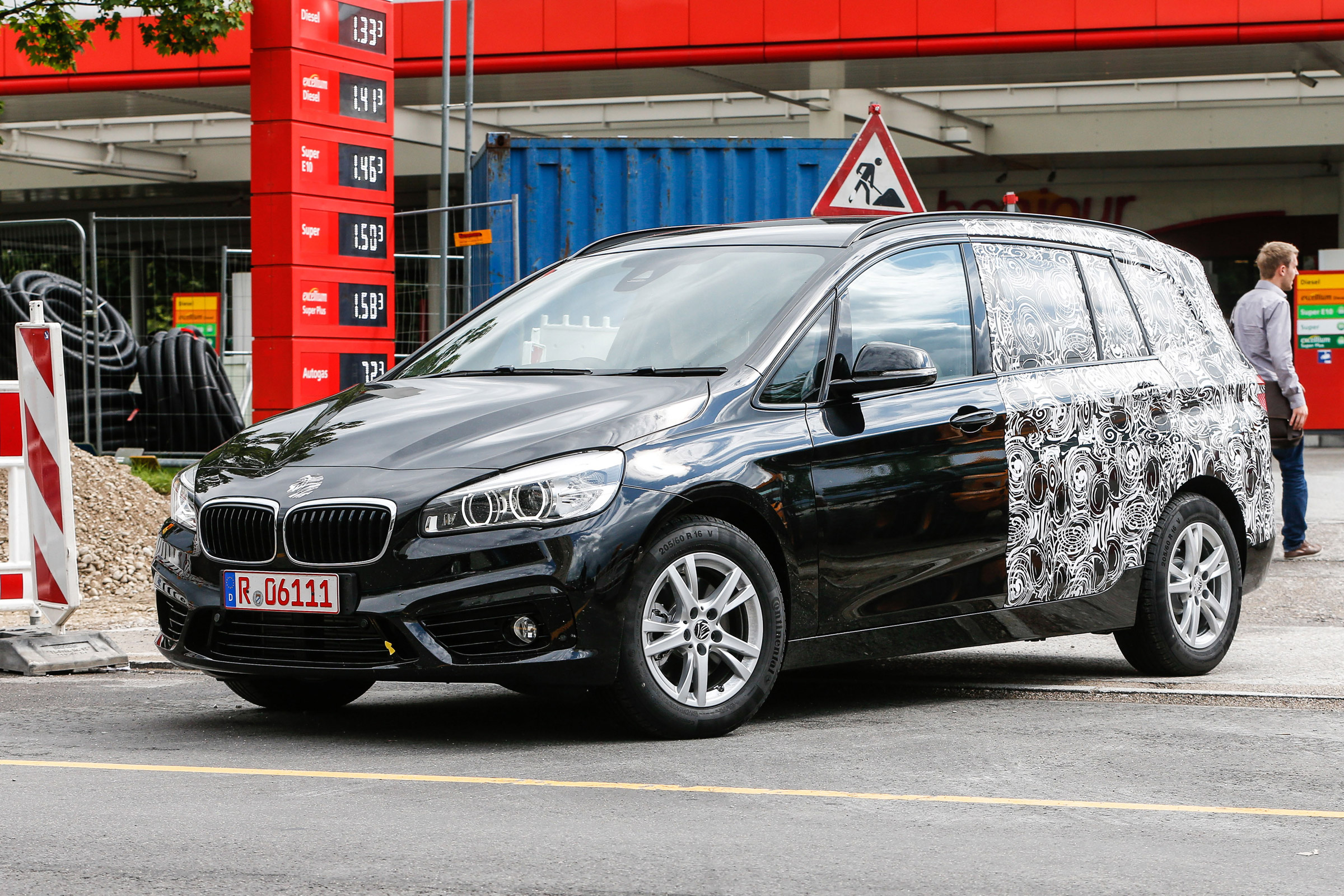 BMW 2 Series Active Tourer seven-seater spy shot