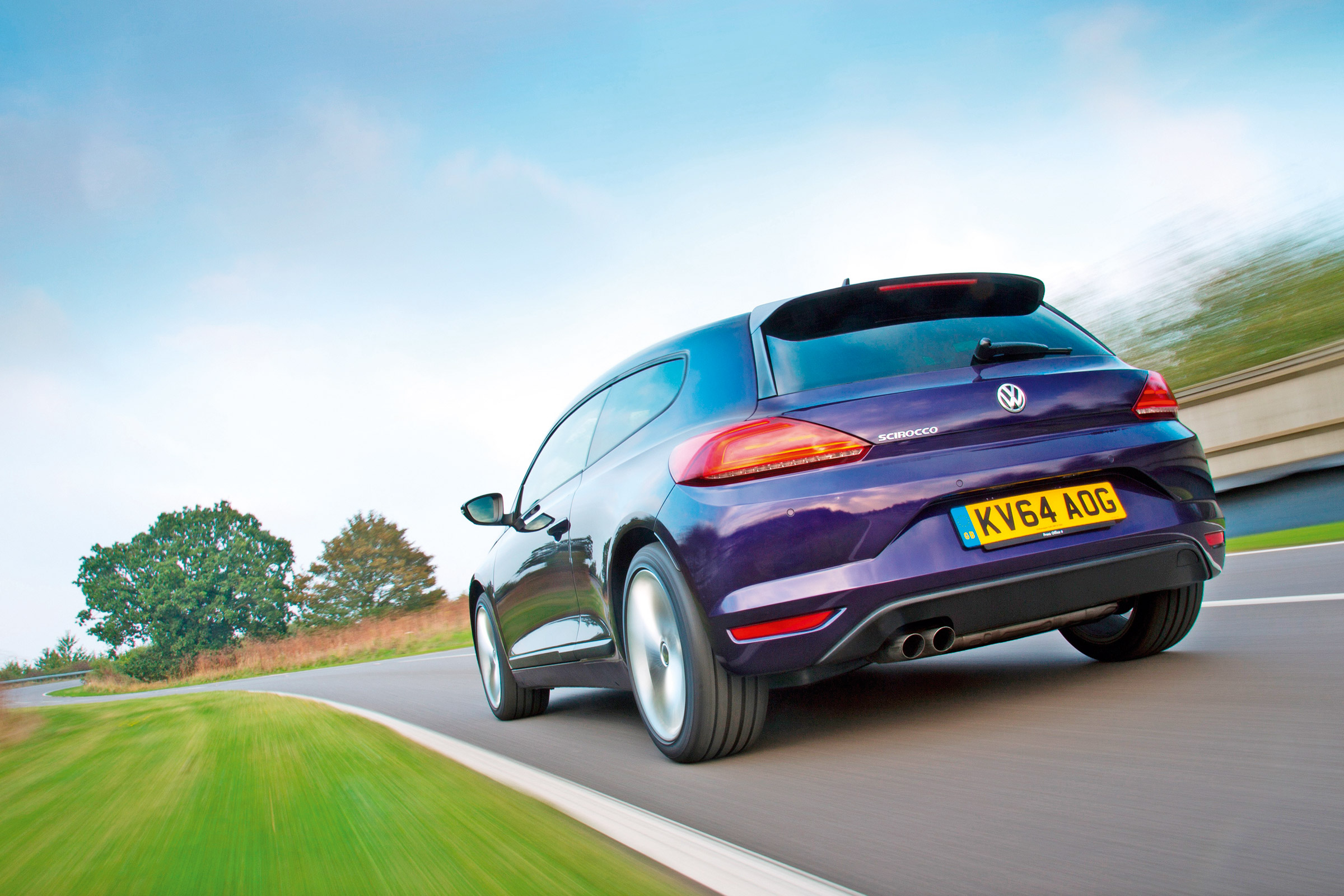 VW Scirocco 1.4 TSI rear