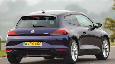 VW Scirocco 1.4 TSI rear action