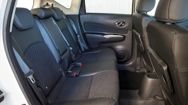 Nissan Note rear seats