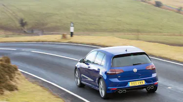 volkswagen golf r blue