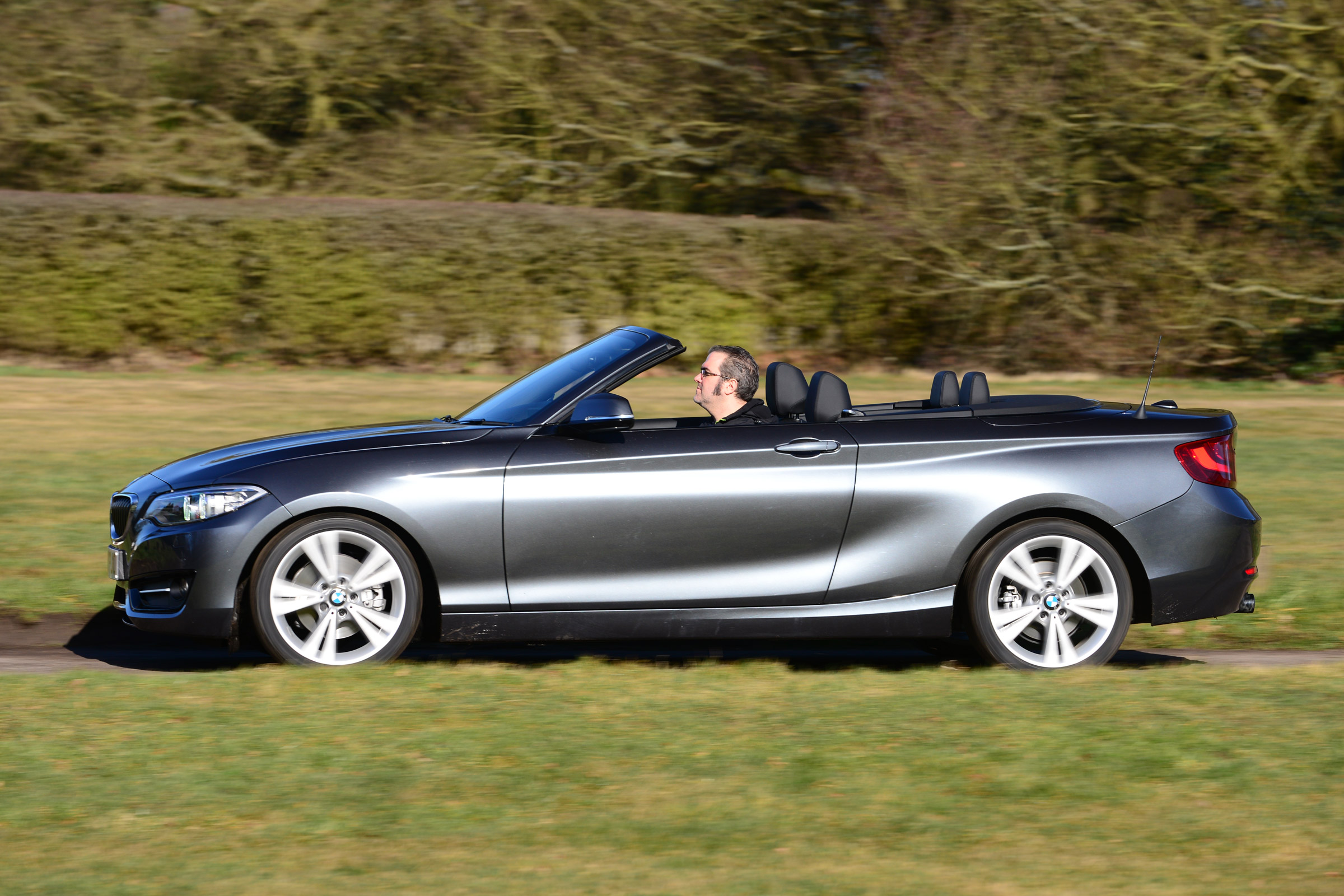 BMW 220d Convertible side