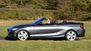 BMW 220d Convertible side