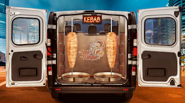 Vauxhall's mobile kebab shop taxi