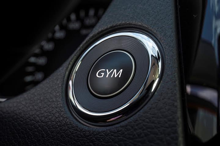 Nissan's GYM button