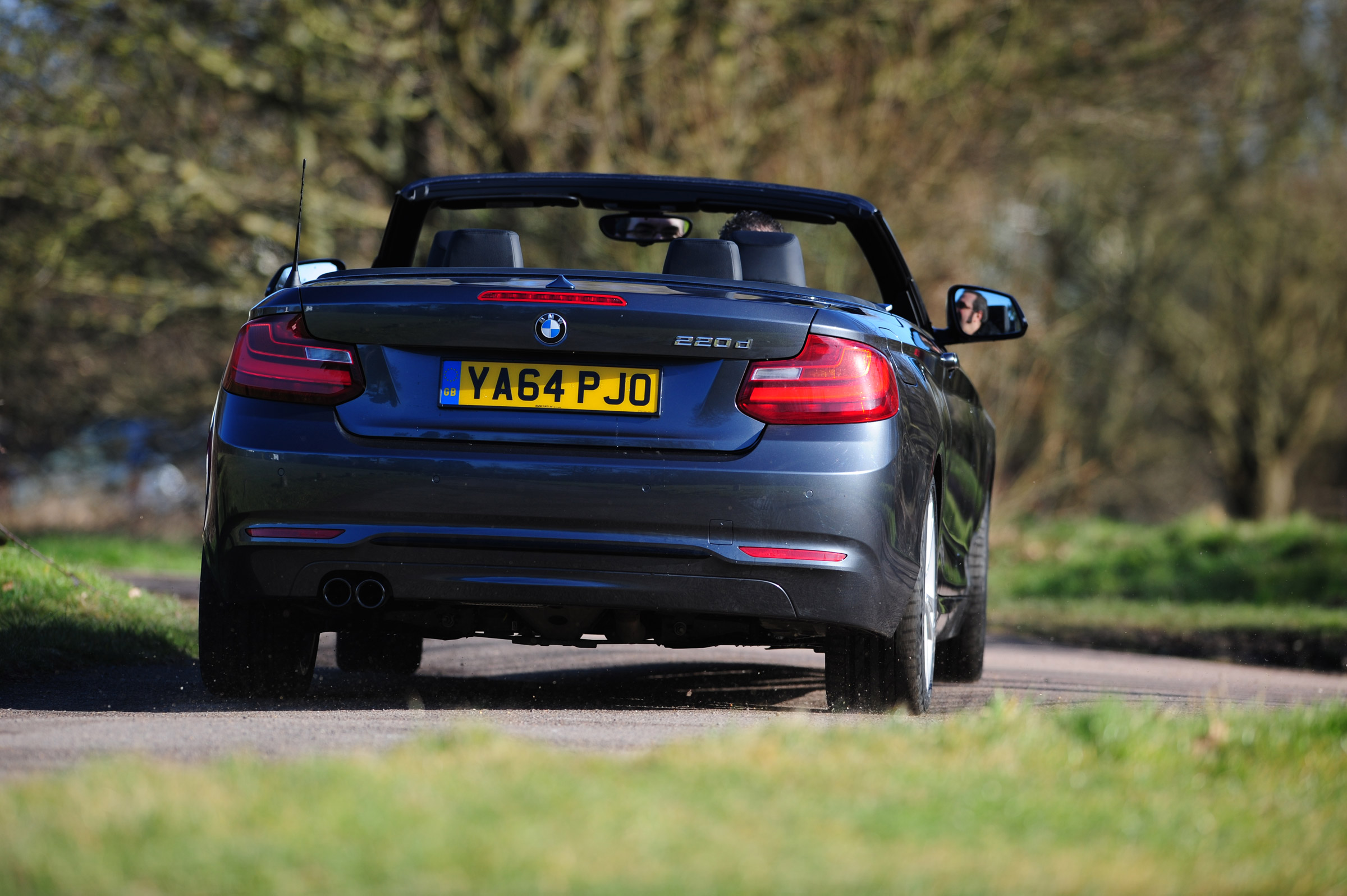BMW 220d Convertible rear