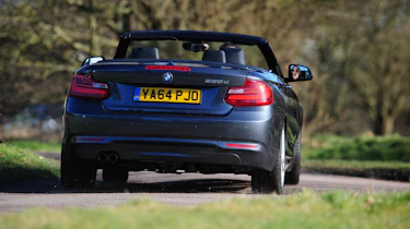 BMW 220d Convertible rear