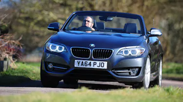 BMW 220d Convertible front