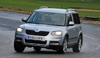 Skoda Yeti 2014 action