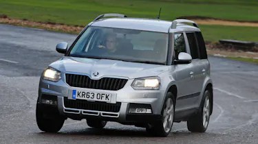 Skoda Yeti 2014 action
